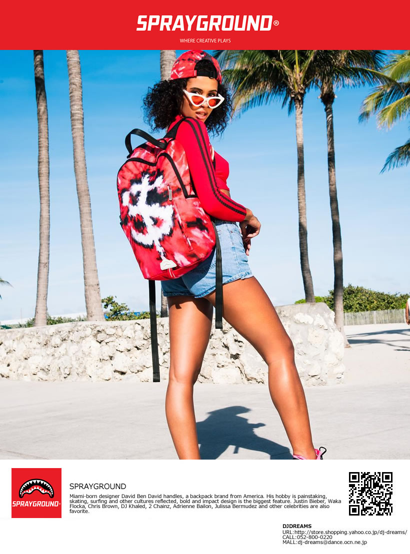 スプレーグラウンド SPRAYGROUND バックパック リュックサック MONEY SIGN TIE DYE BACKPACK