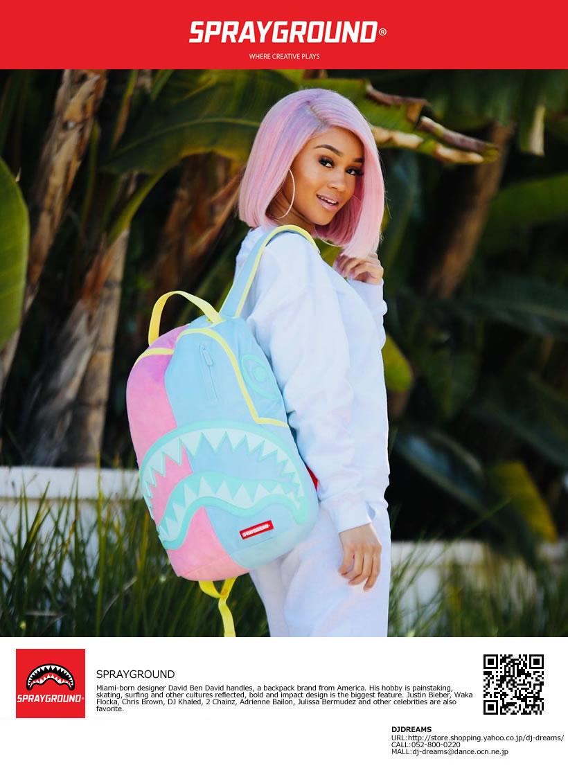 スプレーグラウンド SPRAYGROUND バックパック リュックサック SAWEETIE SHARK