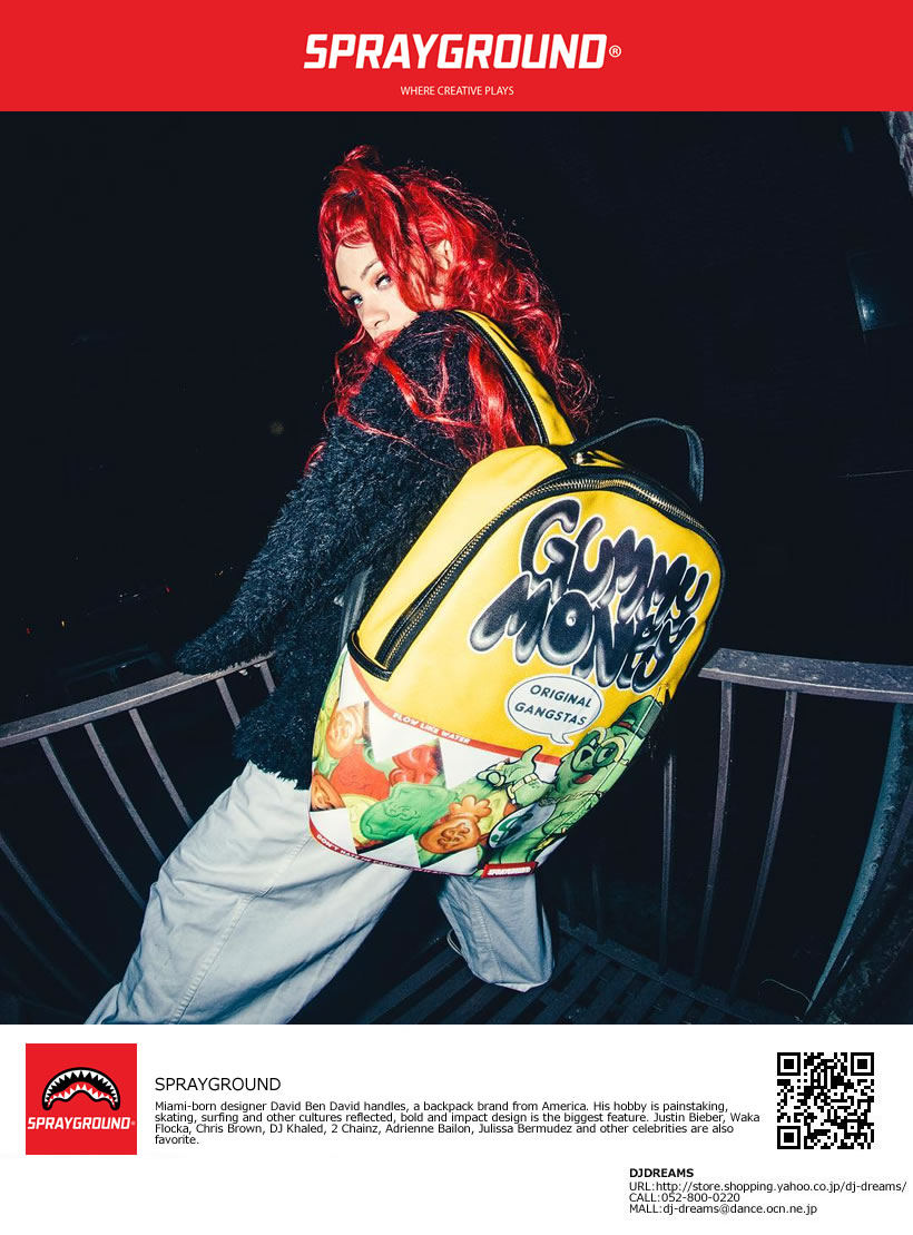 スプレーグラウンド SPRAYGROUND バックパック リュックサック GUMMY MONEY