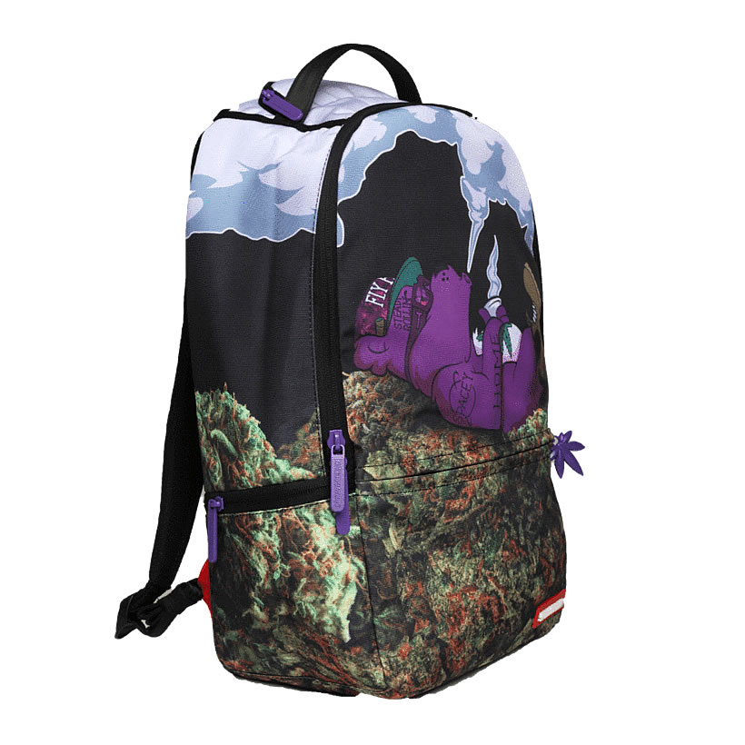 スプレーグラウンド SPRAYGROUND バックパック リュックサック PURPLE HAZE GANJA BEAR