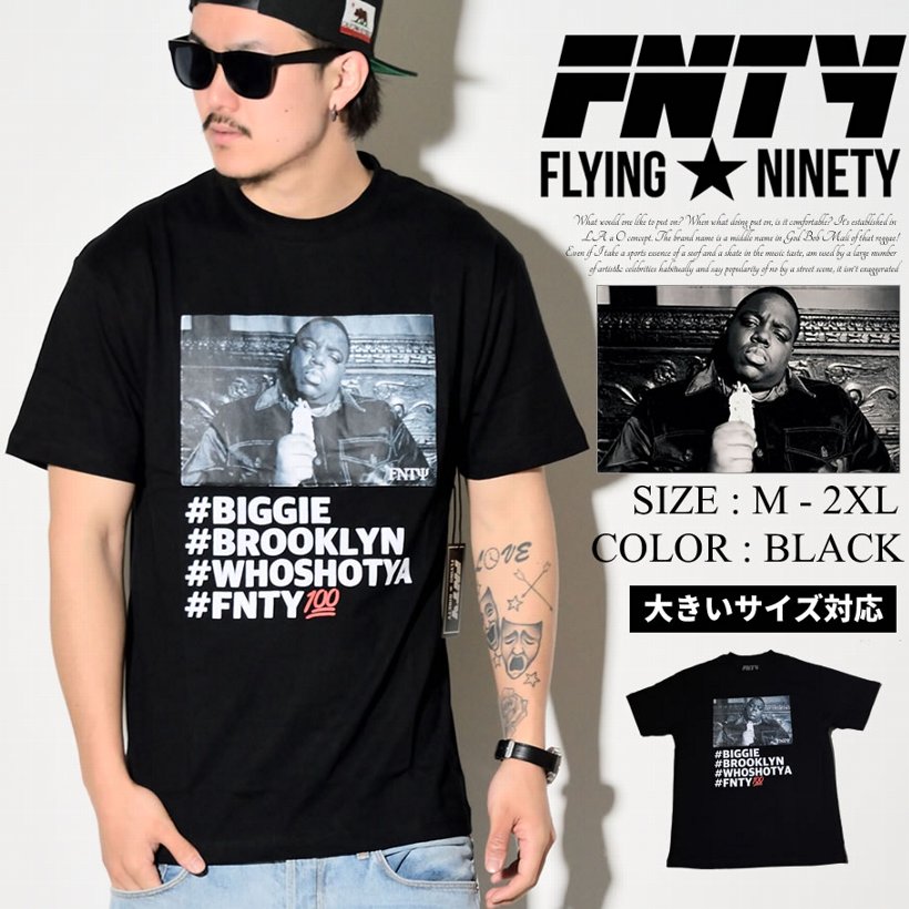 FLYING NINETY フライングナインティ Tシャツ FN1610006 B系 ストリート系 ファッション