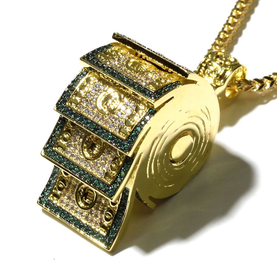 KINGICE キングアイス 14k ゴールド ネックレス 14K Gold AK47 Necklace メンズ 大人ジュエリー B系 ストリート系 ファッション