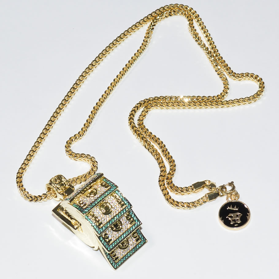 KINGICE キングアイス 14k ゴールド ネックレス 14K Gold AK47 Necklace メンズ 大人ジュエリー B系 ストリート系 ファッション