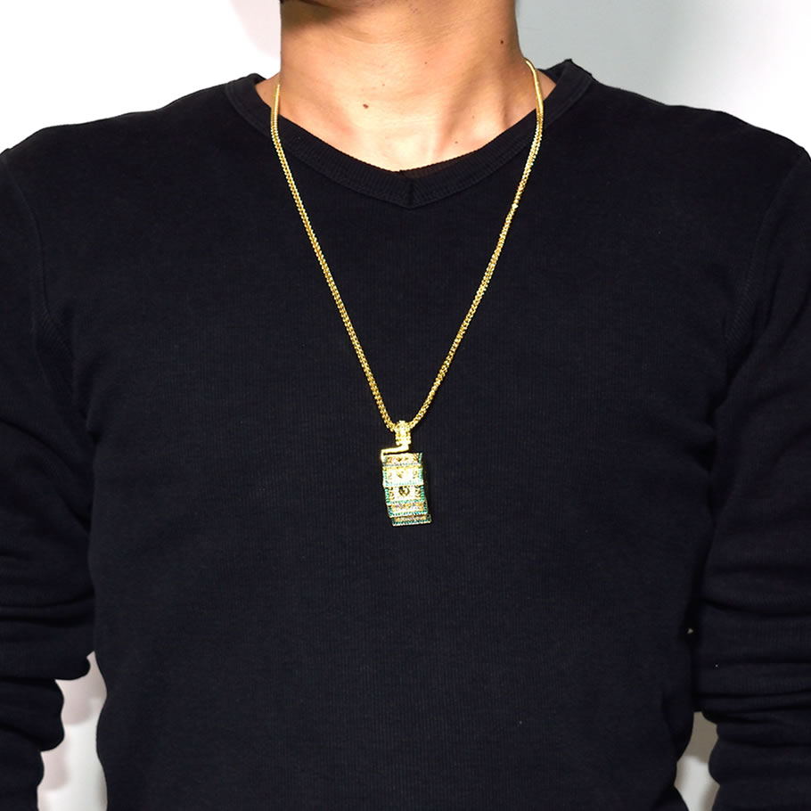 KINGICE キングアイス 14k ゴールド ネックレス 14K Gold AK47 Necklace メンズ 大人ジュエリー B系 ストリート系 ファッション