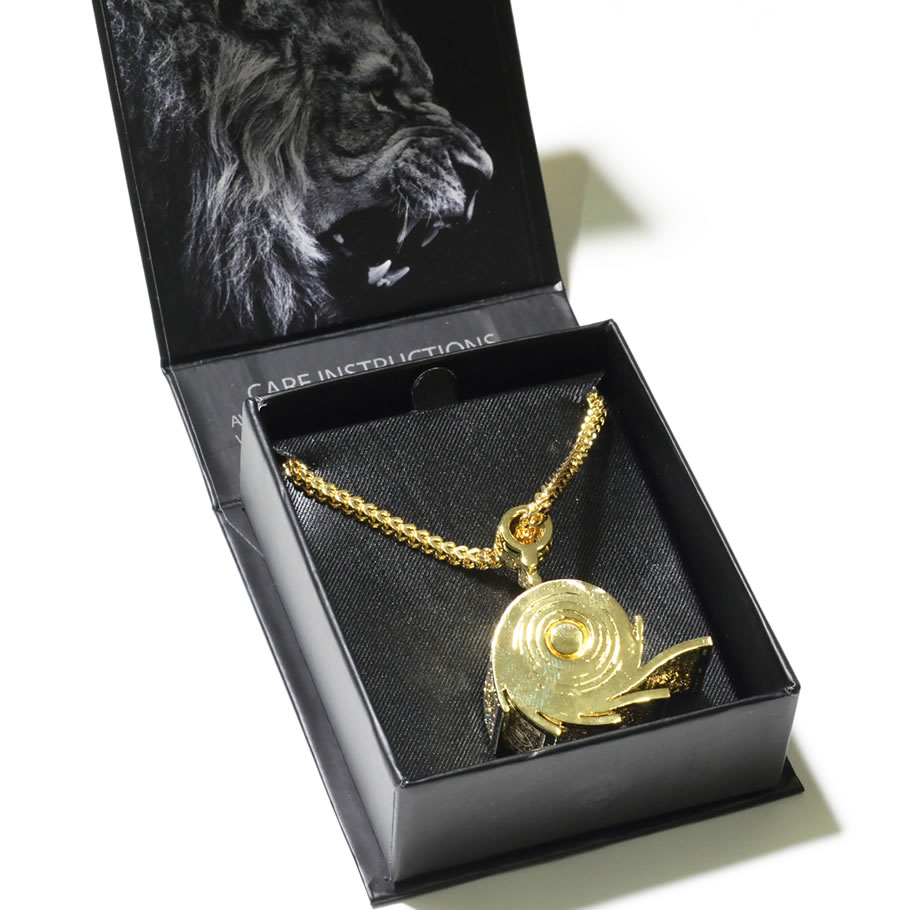 KINGICE キングアイス 14k ゴールド ネックレス 14K Gold AK47 Necklace メンズ 大人ジュエリー B系 ストリート系 ファッション