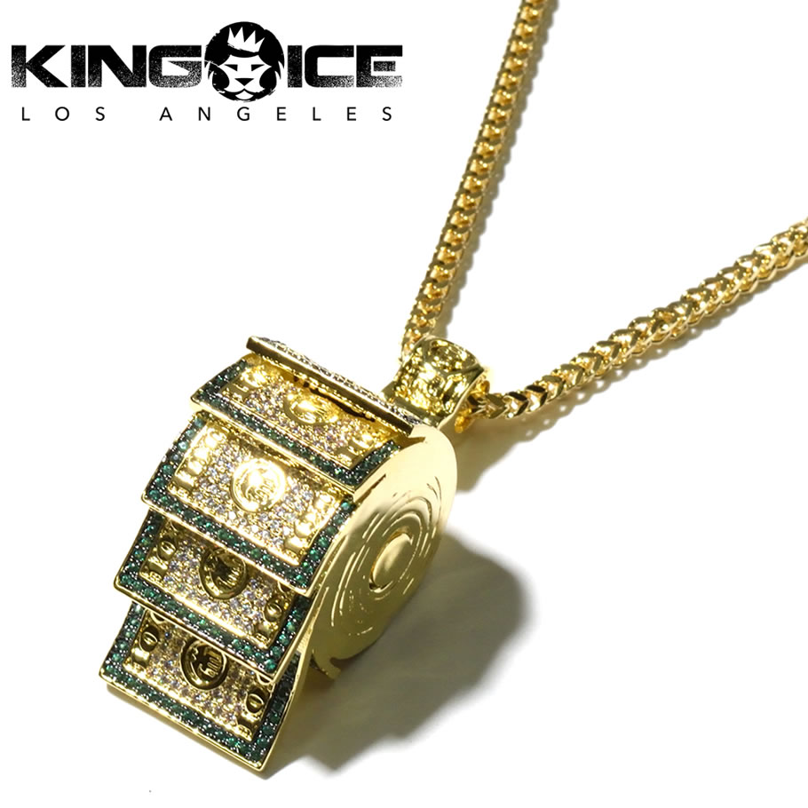 KINGICE キングアイス 14k ゴールド ネックレス 14K Gold AK47 Necklace メンズ 大人ジュエリー B系 ストリート系 ファッション