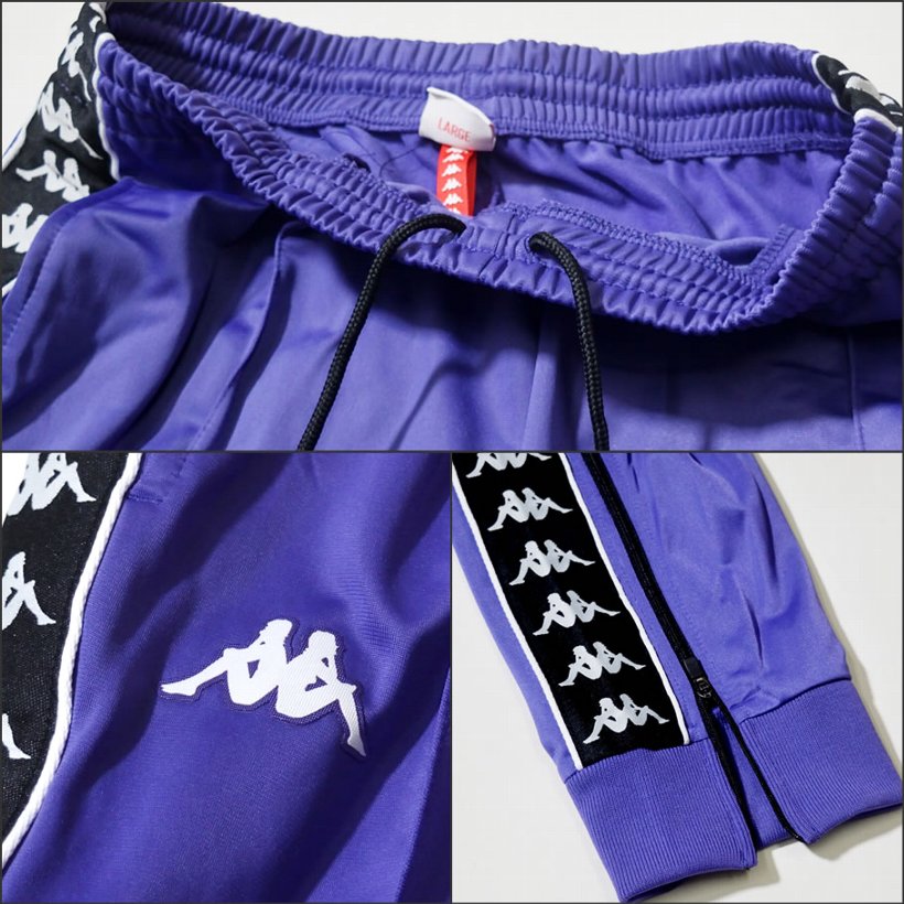 KAPPA カッパ トラックパンツ メンズ ジャージパンツ サイドライン 303KUC0 2019秋冬 新作