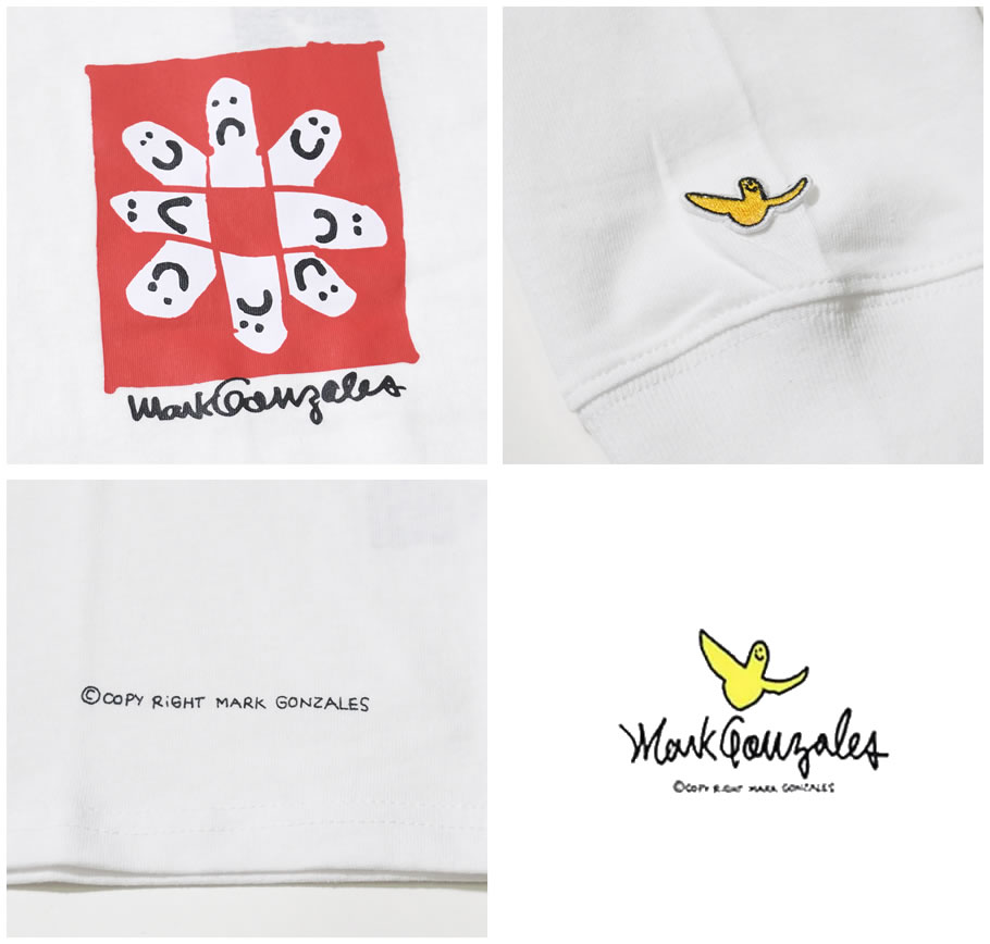 マークゴンザレス Tシャツ メンズ 長袖 秋冬 おしゃれ ブランド プリント 2G7-9302 大きいサイズ 2018秋冬 新作