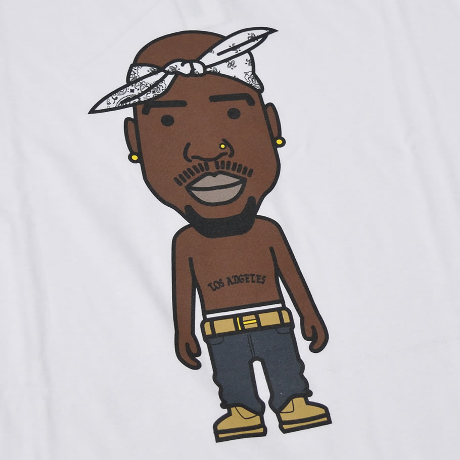 MISTER TEE ミスターティー 半袖Tシャツ メンズ 大きいサイズ 2PAC LA Sketch Tee MT545 B系 ヒップホップ アーティスト ファッション MTTT012