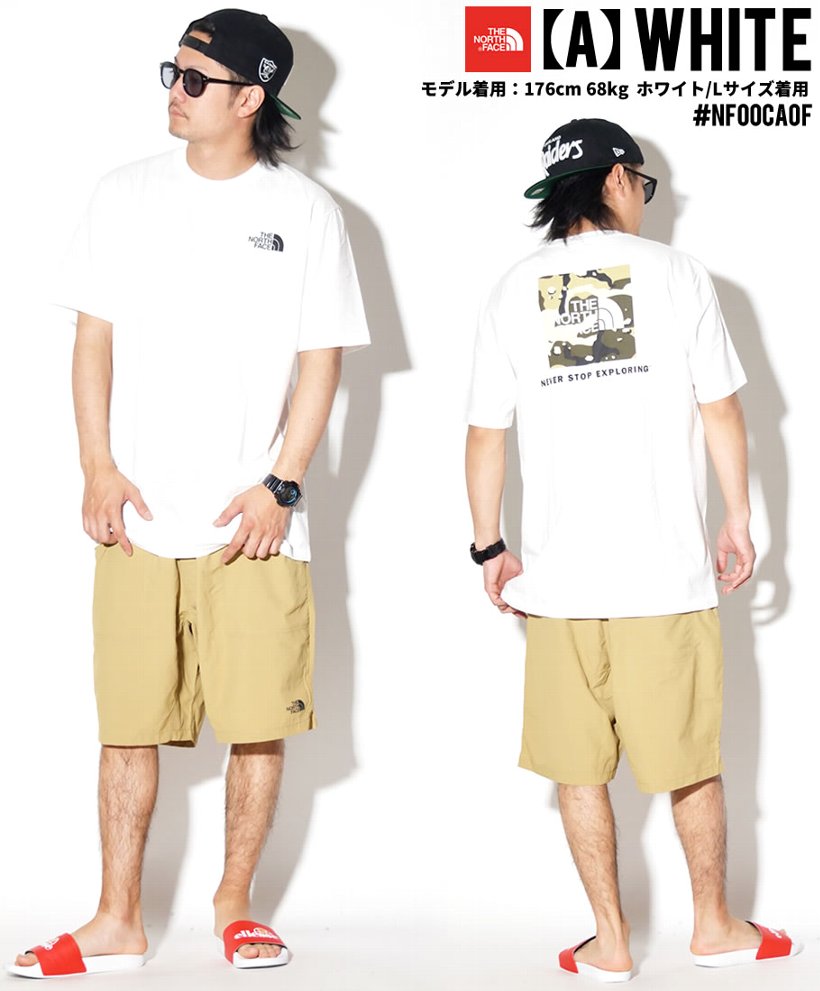 ノースフェイス Tシャツ メンズ 半袖 ロゴ プリント THE NORTH FACE 大きいサイズ USモデル