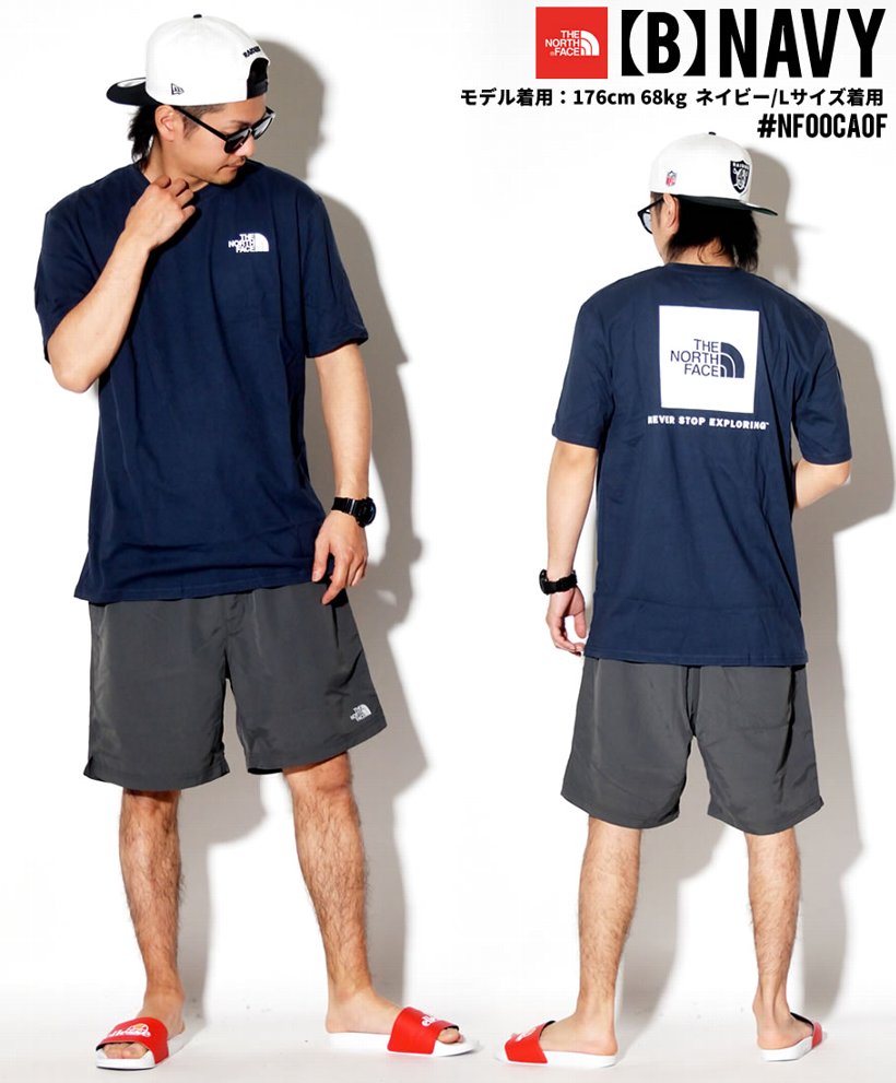 ノースフェイス Tシャツ メンズ 半袖 ロゴ プリント THE NORTH FACE 大きいサイズ USモデル