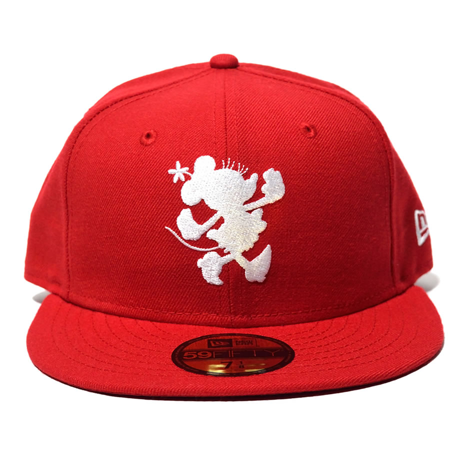 NEW ERA ニューエラ ベースボールキャップ 帽子 59FIFTY ディズニーランド ディズニー シルエット ミニーマウス ミニーちゃん 11409440 帽子