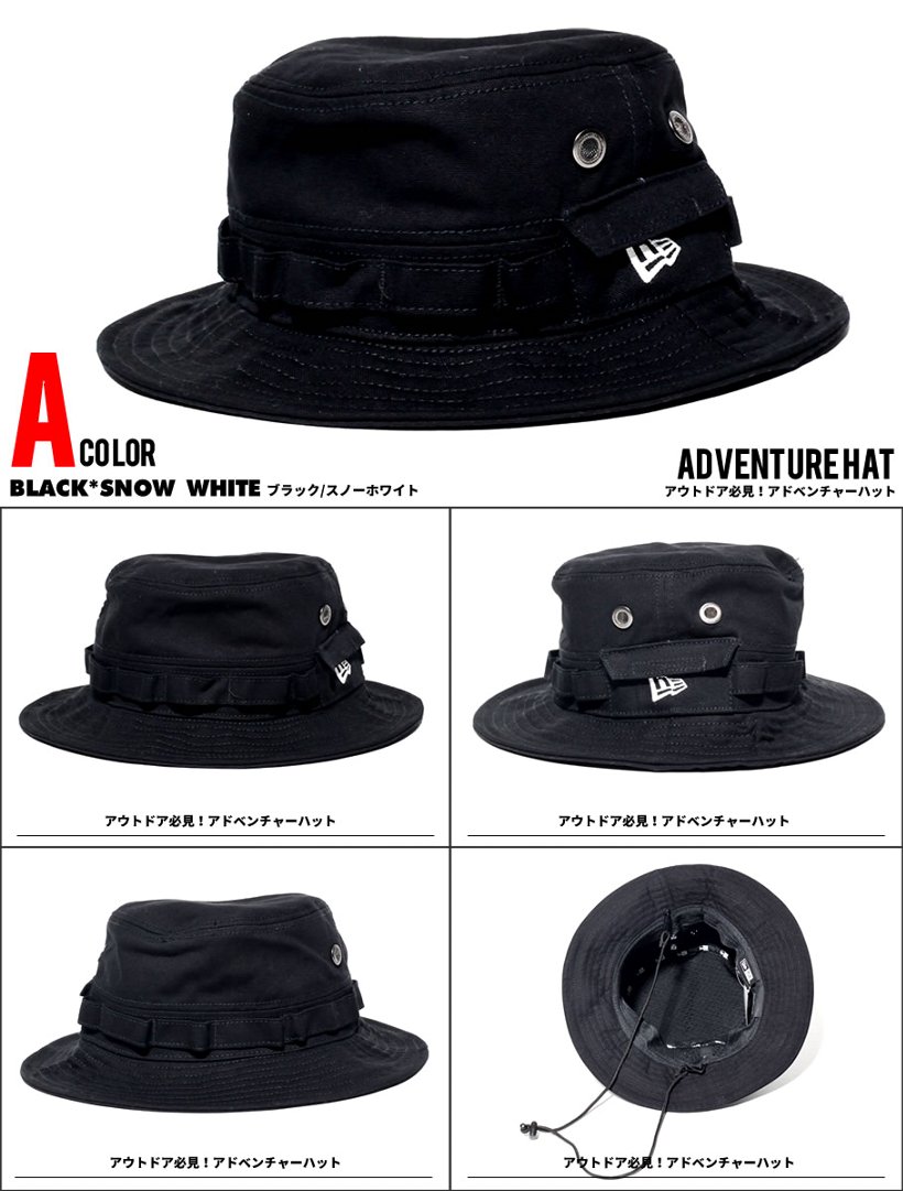 ニューエラ キャップ メンズ アドベンチャーハット NEWERA Adventure ダックコットン 2017 春夏 新作