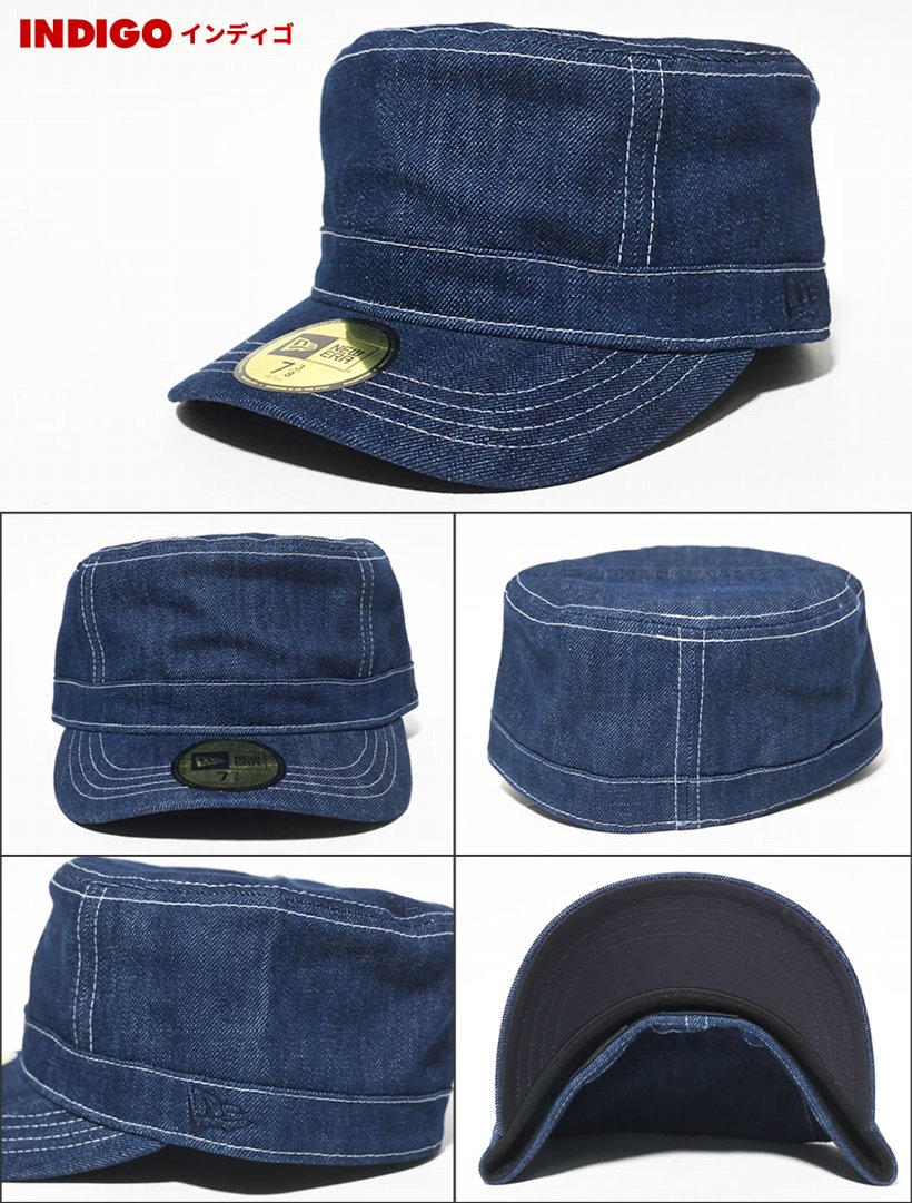 ニューエラ キャップ メンズ ワークキャップ 帽子 New Era WM-01 デニム 2017秋冬 新作