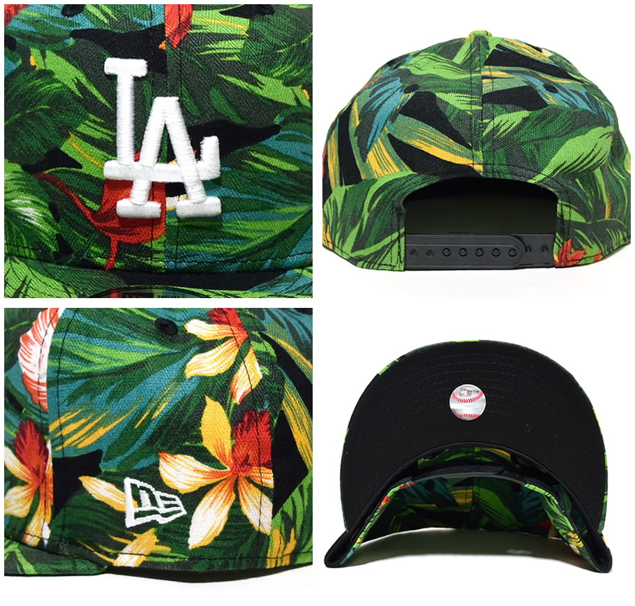 ニューエラ スナップバックキャップ メンズ NEWERA ボタニカル柄 LA 11557263