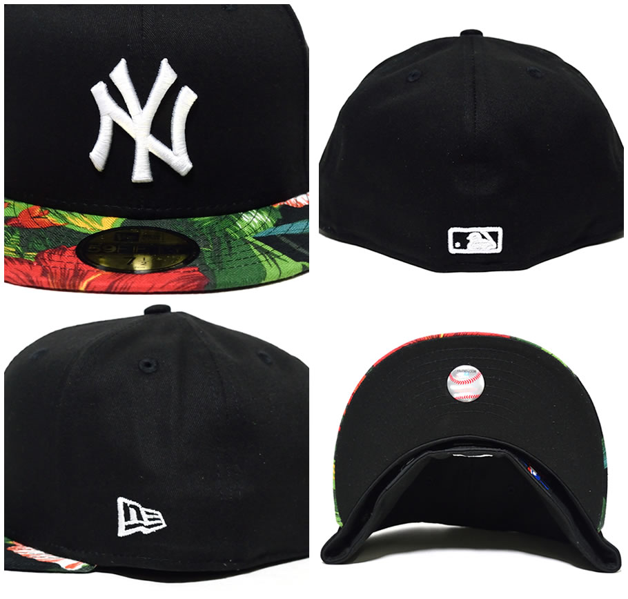 ニューエラ ベースボールキャップ メンズ NEWERA ボタニカル柄 NYロゴ 11557556