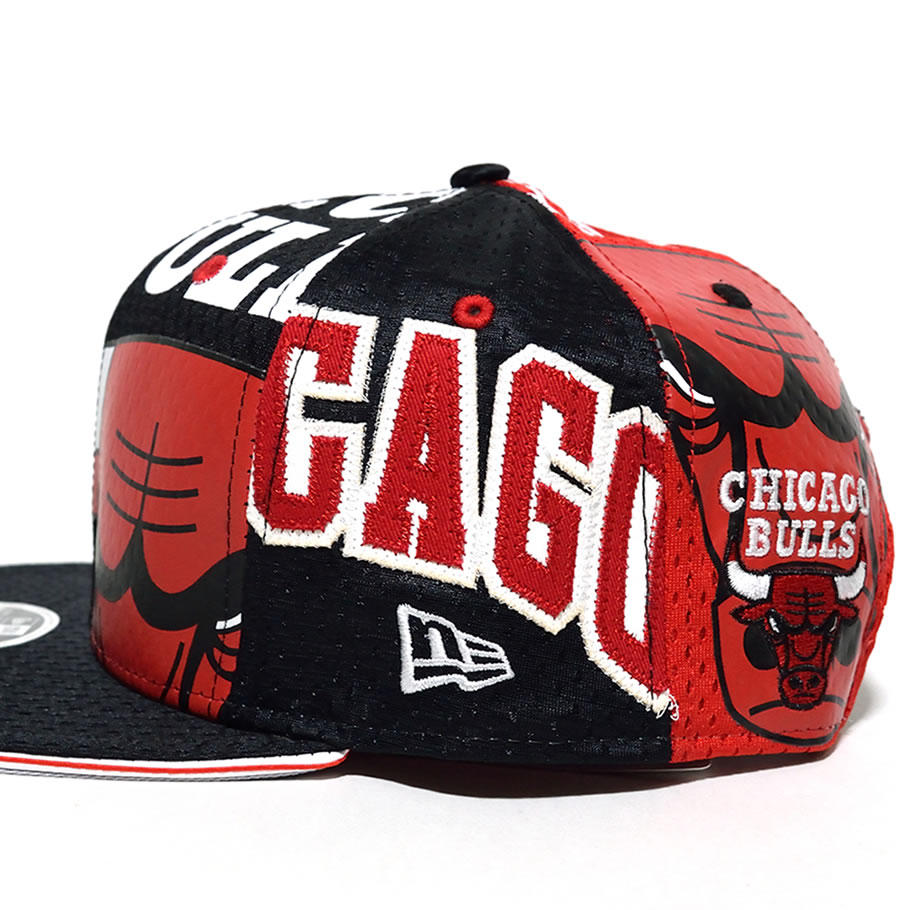 ニューエラ スナップバックキャップ メンズ NEWERA ジャージメッシュ シカゴ ブルズ 11557242