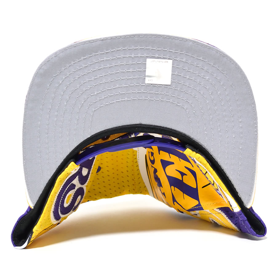 ニューエラ スナップバックキャップ メンズ NEWERA ジャージメッシュ ロサンゼルス レイカーズ11557230