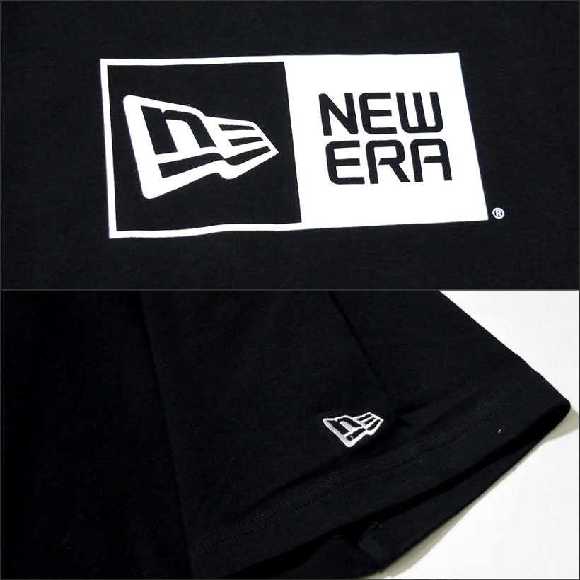 ニューエラ Tシャツ メンズ 半袖 ボックスロゴT プリント NEWERA