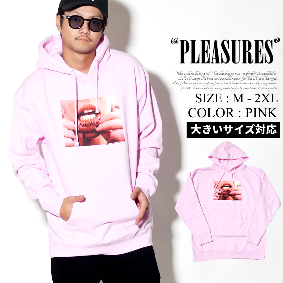 PLEASURES プレジャーズ プルオーバーパーカー メンズ スウェット 裏起毛 TATTOO HOODY 大きいサイズ 2018秋冬 新作