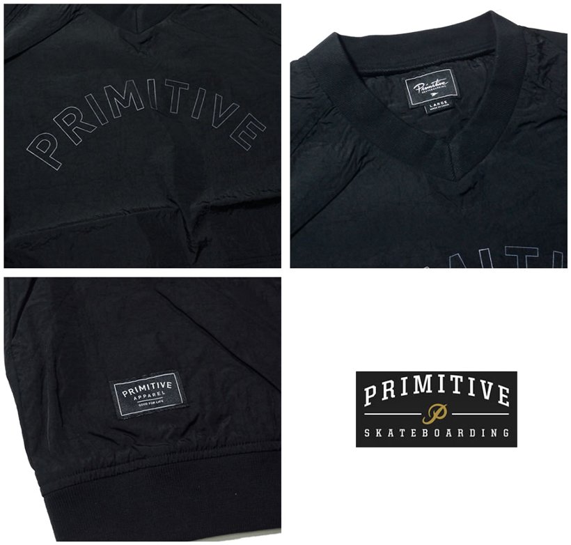 PRIMITIVE プリミティブ ナイロンプルオーバー メンズ ジャージ PR17SU01 大きいサイズ 2017 春夏 新作
