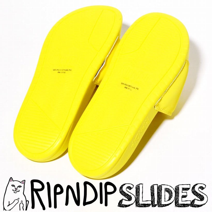 RIPNDIP リップンディップ サンダル ビーチ ビーサン シャワー 猫 キャット スケートボード スケーター ストリート ブランド 白