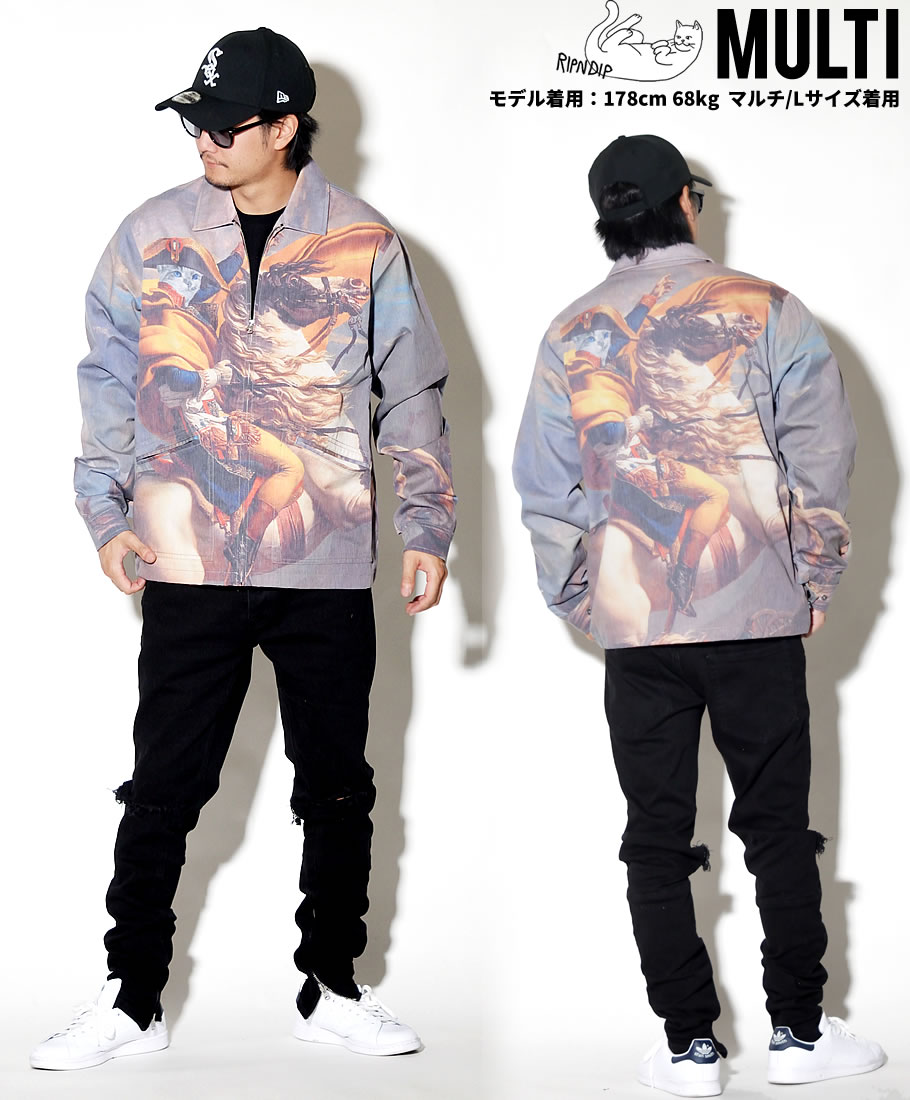 RIPNDIP リップンディップ コーチジャケット メンズ Steed Coach Jacket 2018秋冬 新作
