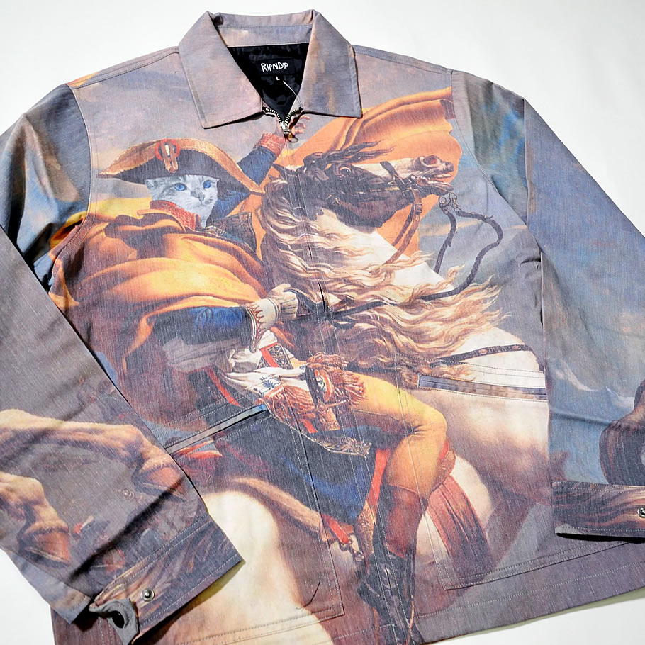 RIPNDIP リップンディップ コーチジャケット メンズ Steed Coach Jacket 2018秋冬 新作