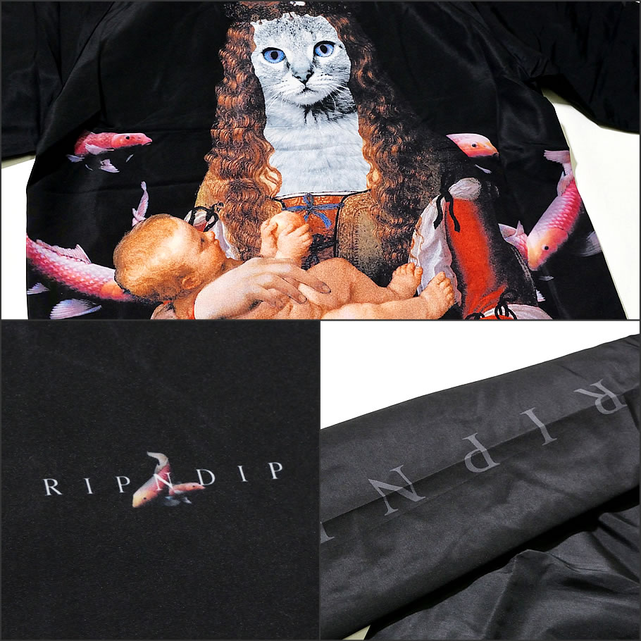 RIPNDIP リップンディップ コーチジャケット メンズ Mother Fish Baby Hooded Coach Jacket