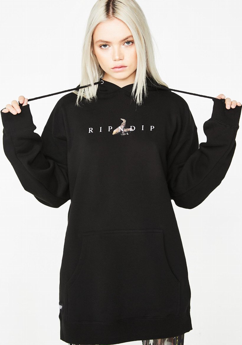 RIPNDIP リップンディップ パーカー 秋冬 メンズ レディース プルオーバー かわいい ブランド スウェット 裏起毛 大きいサイズ Mother Fish Baby Hoodie