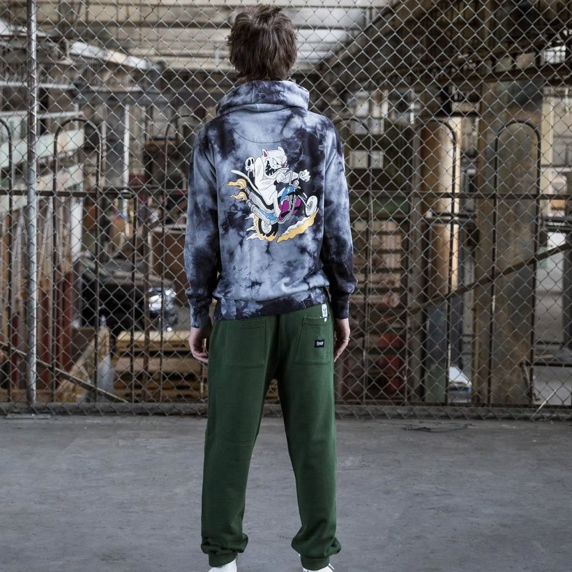 RIPNDIP リップンディップ パーカー 秋冬 メンズ レディース プルオーバー スウェット 裏起毛 大きいサイズ Nerm Gearhead Hoodie 2018秋冬 新作