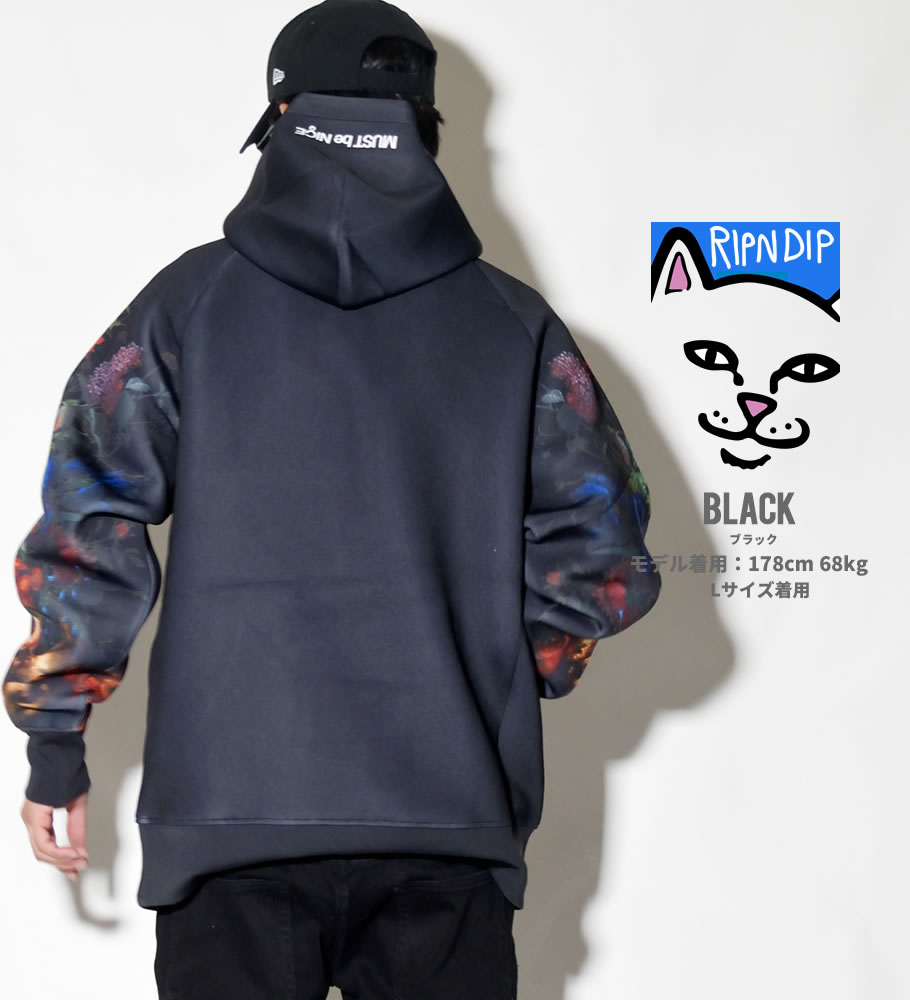 RIPNDIP リップンディップ プルオーバーパーカー メンズ Bouquet Pullover Sweater