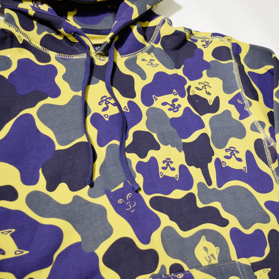 RIPNDIP リップンディップ プルオーバーパーカー メンズ Nerm Camo Pullover Sweater