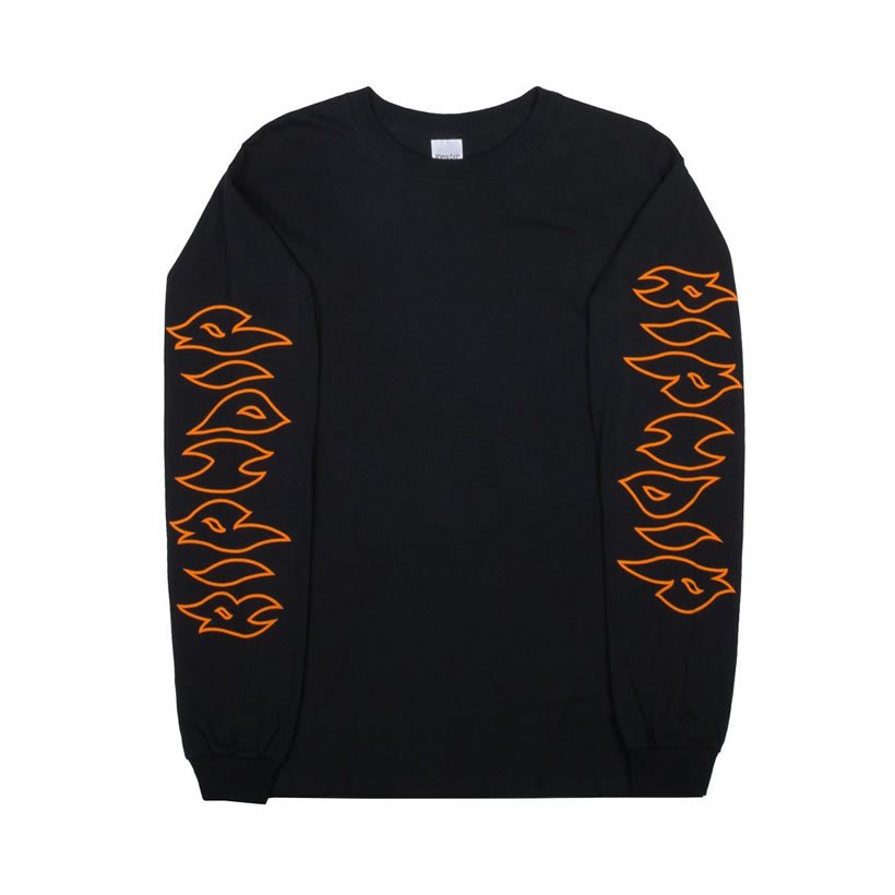 RIPNDIP リップンディップ Tシャツ メンズ 長袖 ロンT 猫 キャット プリント Hell Pit L/S 2018秋冬 新作