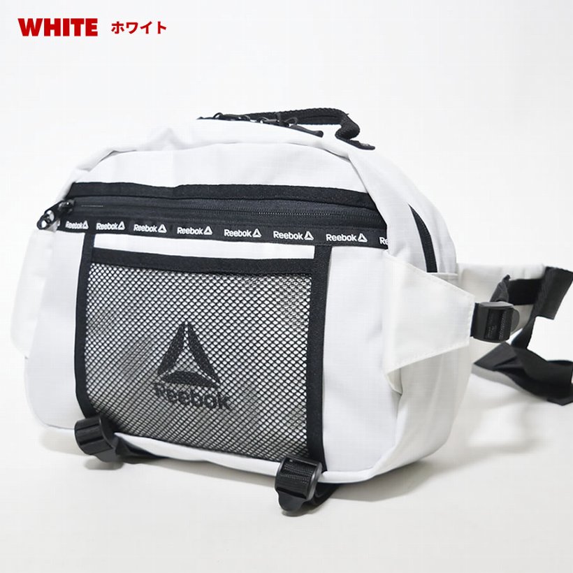 REEBOK リーボック ボディバッグ メンズ ブランド 大きめ 大容量 ウエストバッグ ヒップバッグ ショルダー