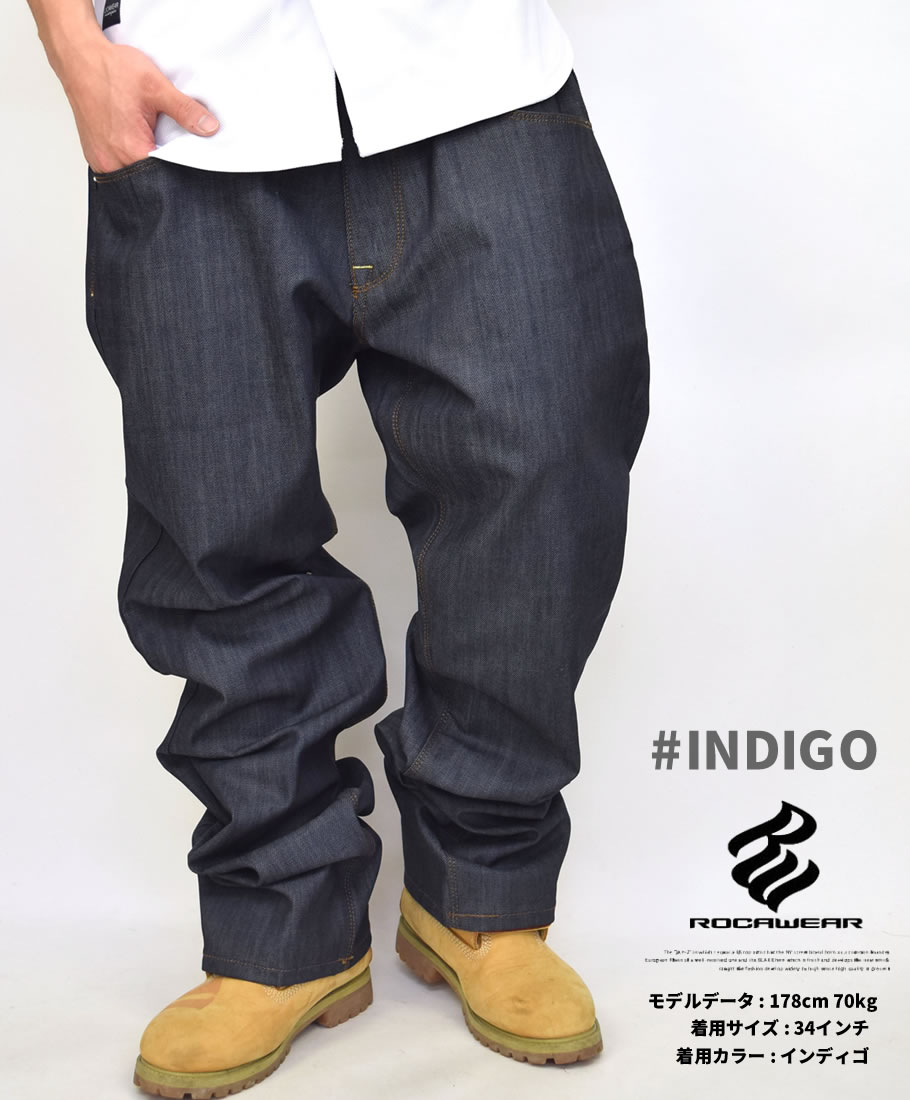 ROCA WEAR (ロカウェア) デニムパンツ メンズ (R1108J200) RWDT288