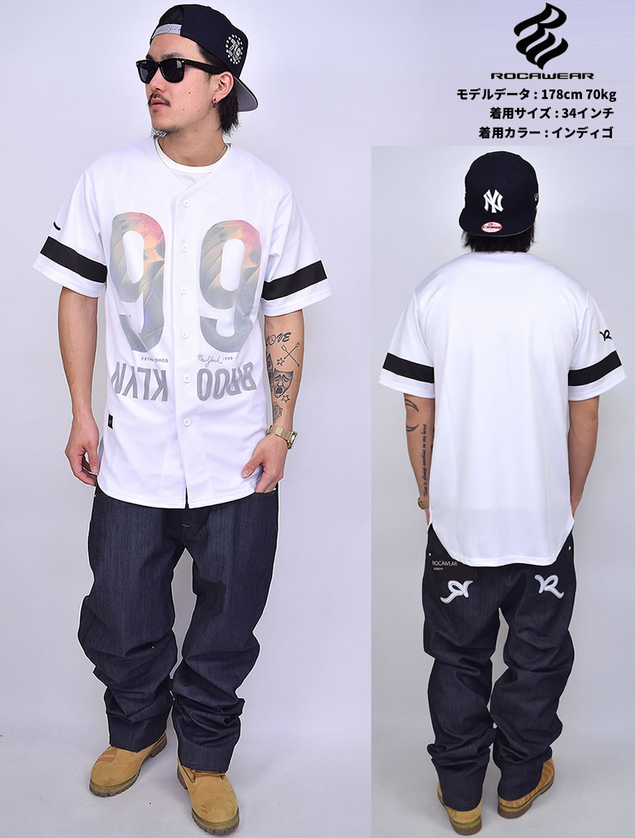 ROCA WEAR (ロカウェア) デニムパンツ メンズ (R1108J200) RWDT288