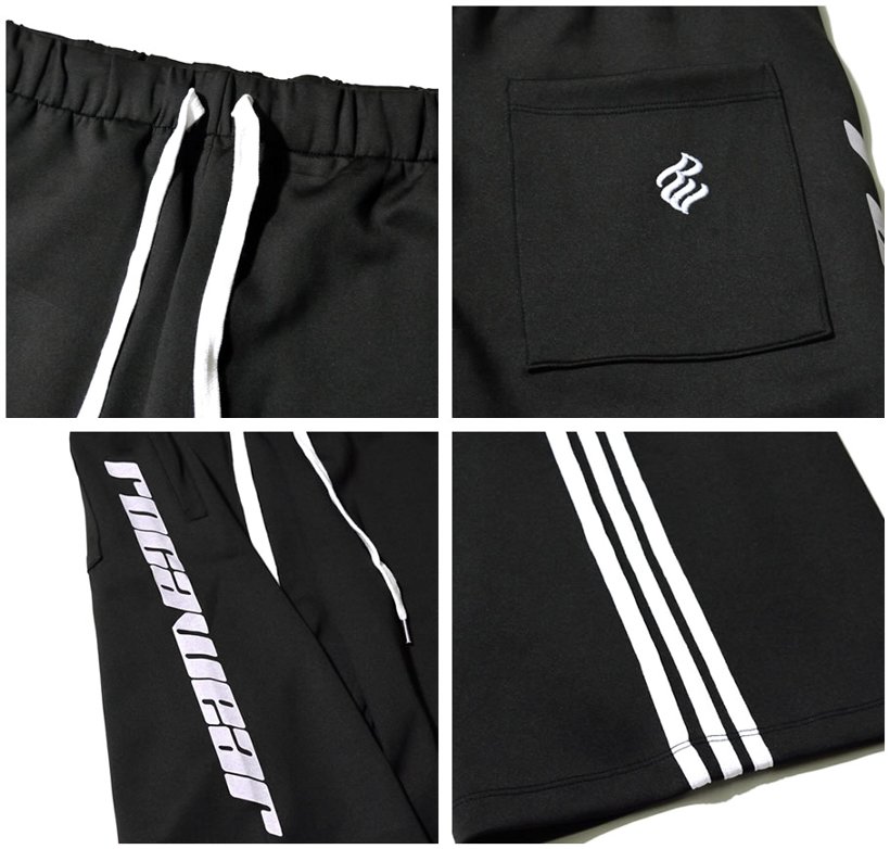 ロカウェア ROCAWEAR ハーフパンツ メンズ ジャージ RW181K41