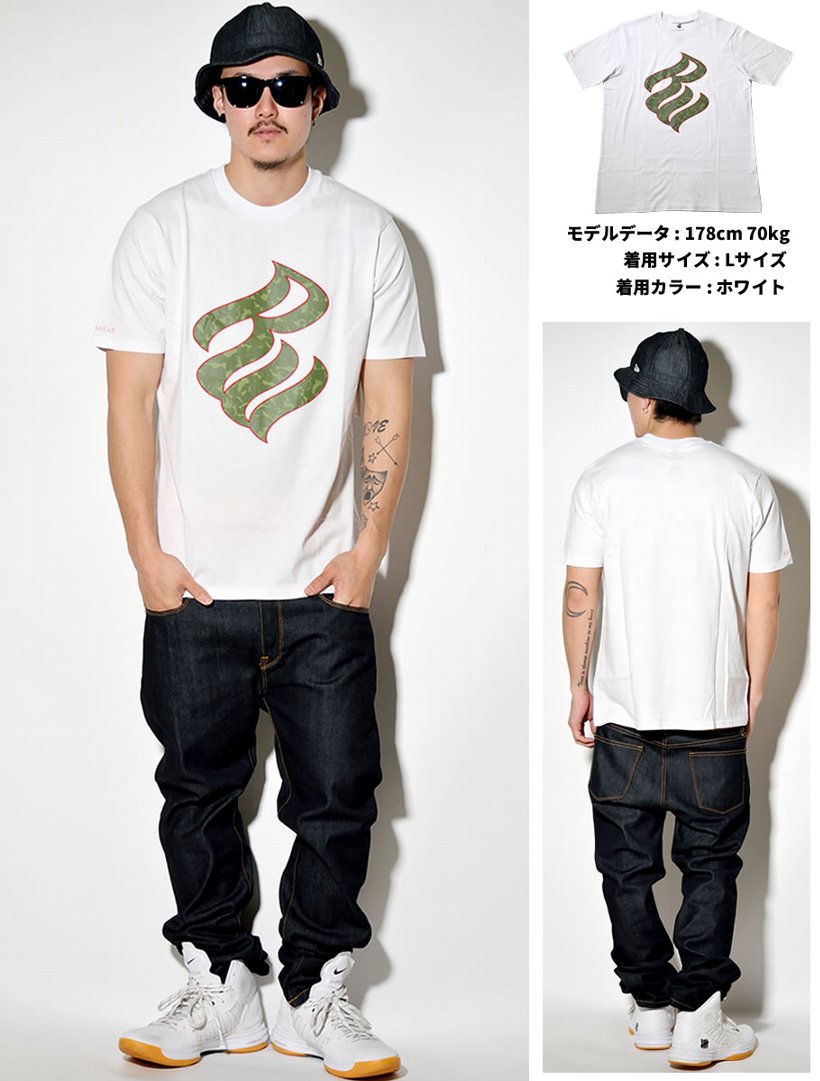 ロカウェア ROCAWEAR Tシャツ R0013T24L ホワイト