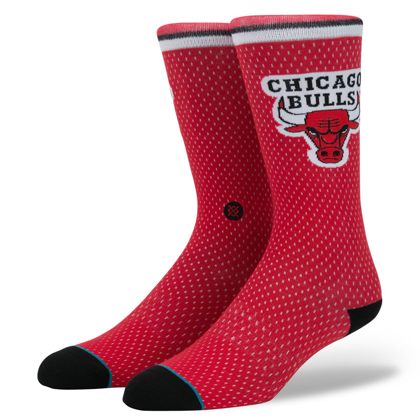 STANCE スタンス ソックス 靴下 メンズ ブランド 25cm〜29cm NBA シカゴ・ブルズ スポーツ バスケットボール