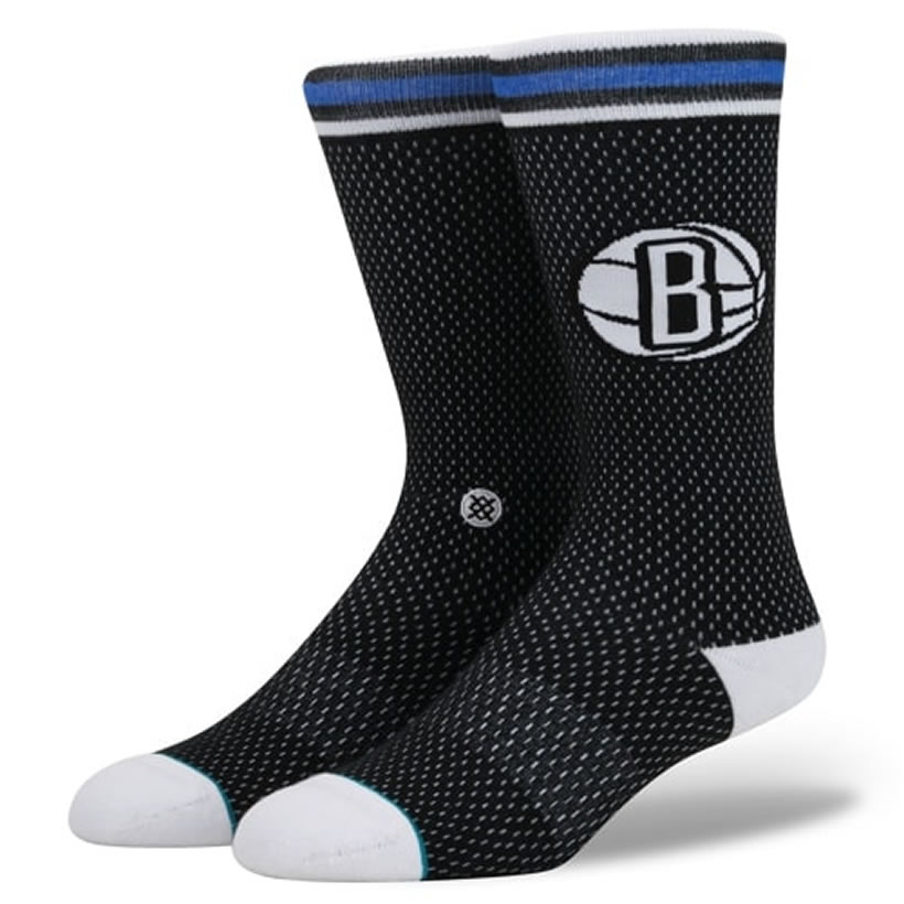 STANCE スタンス ソックス 靴下 メンズ ブランド 25cm〜29cm NBA ブルックリン・ネッツ スポーツ バスケットボール