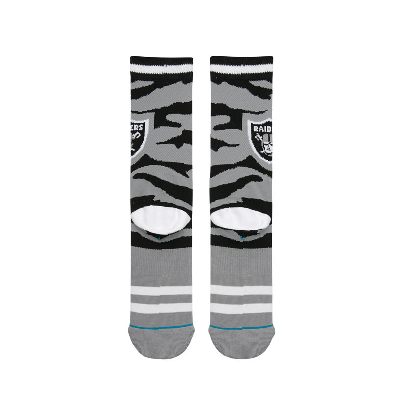 STANCE スタンス ソックス 靴下 メンズ ブランド 25cm〜29cm NFL オークランド・レイダーズ スポーツ アメリカンフットボール