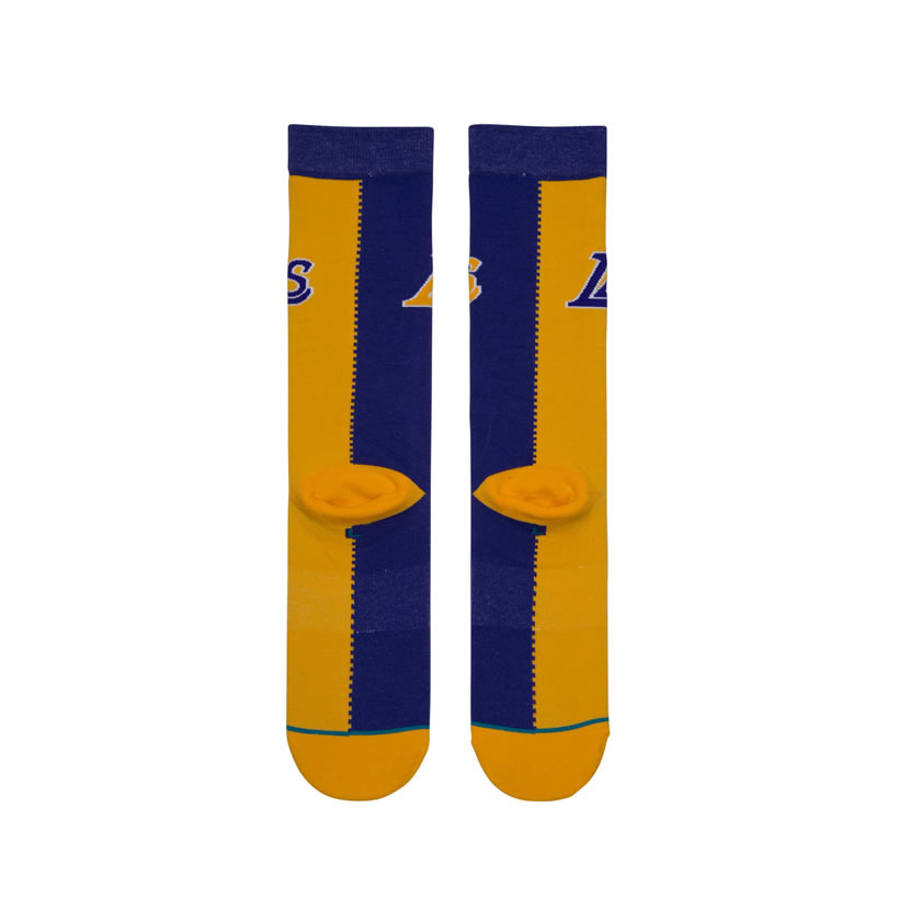 STANCE スタンス ソックス 靴下 メンズ ブランド 25cm〜29cm NBA ロサンゼルス・レイカーズ パウ・ガソル スポーツ バスケットボール