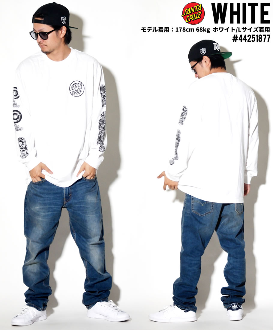 サンタクルーズ Tシャツ メンズ 長袖 ロンT SANTA CRUZ 44154132 2018秋冬 新作