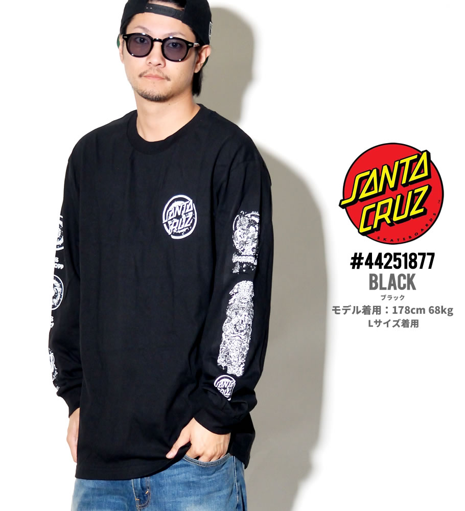 サンタクルーズ Tシャツ メンズ 長袖 ロンT SANTA CRUZ 44154132 2018秋冬 新作