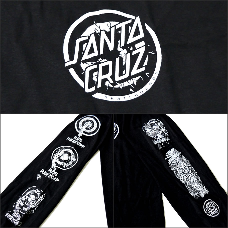 サンタクルーズ Tシャツ メンズ 長袖 ロンT SANTA CRUZ 44154132 2018秋冬 新作