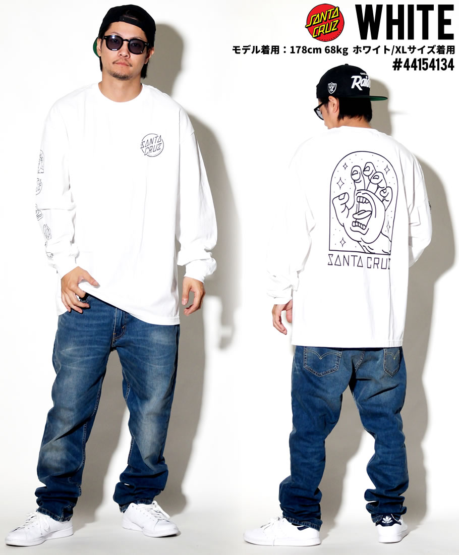 サンタクルーズ Tシャツ メンズ 長袖 ロンT SANTA CRUZ 44154134 2018秋冬 新作