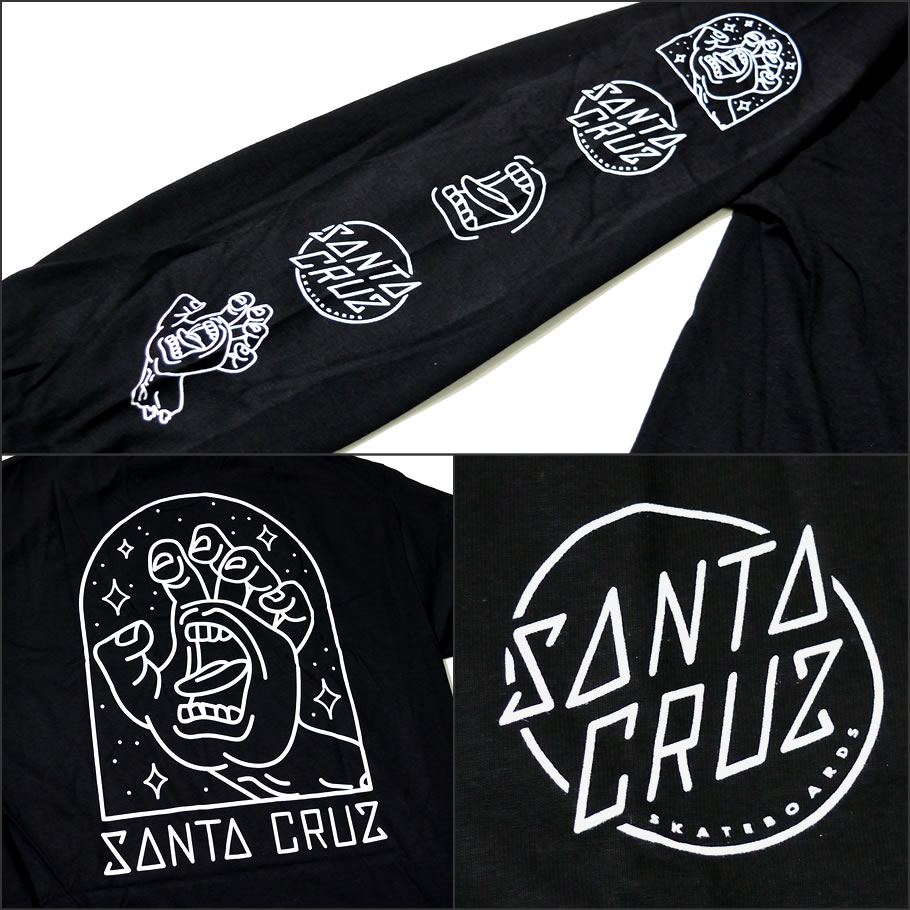 サンタクルーズ Tシャツ メンズ 長袖 ロンT SANTA CRUZ 44154134 2018秋冬 新作