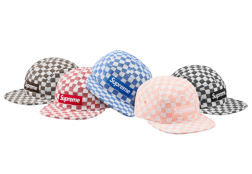 Supreme シュプリーム キャンプキャップ SS18H11 Checkerboard Camp Cap