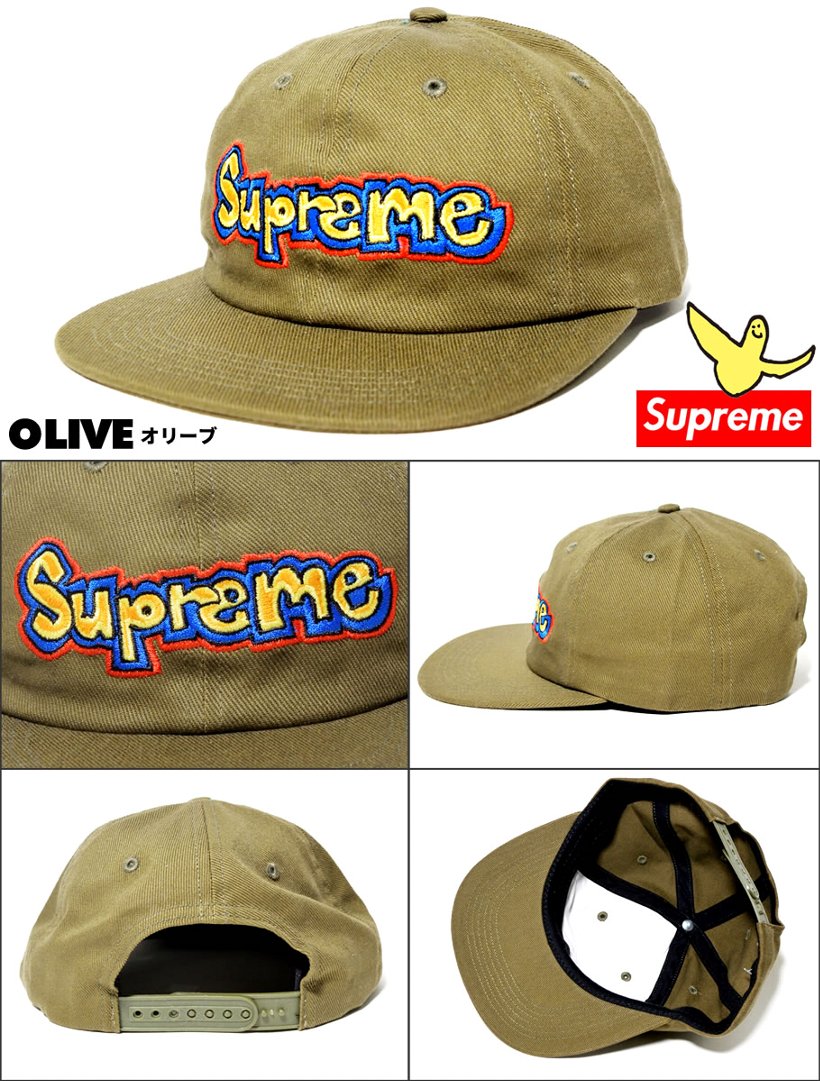 Supreme シュプリーム 6パネルキャップ SS18H26 Gonz Logo 6-Panel